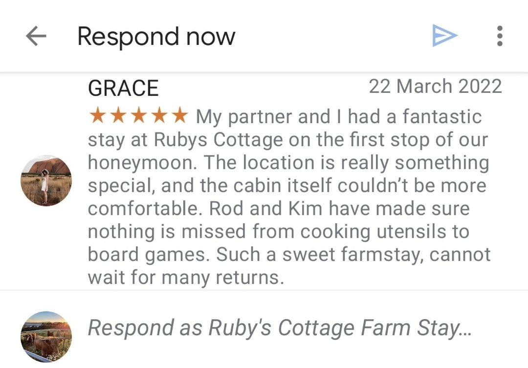 Ruby'S Cottage Farm Stay Port Arthur Eksteriør bilde